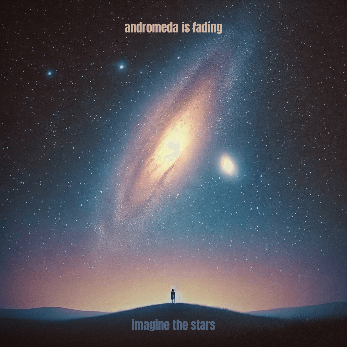 andromeda is fading